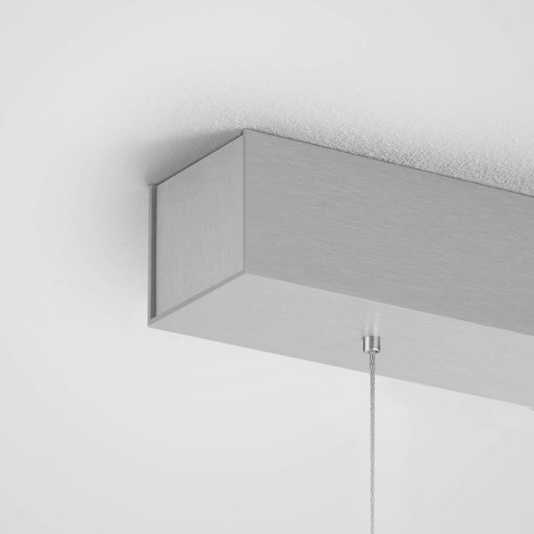 quitani LED Margita dimmbar (Modern) in Alu aus Aluminium (1 flammig, ) Wohnzimmerleuchte