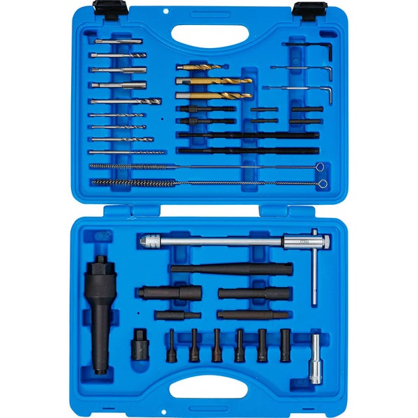 BGS Glühkerzen-Werkzeug und Gewinde-Reparatur-Satz M8, M10 41tlg. - 9565