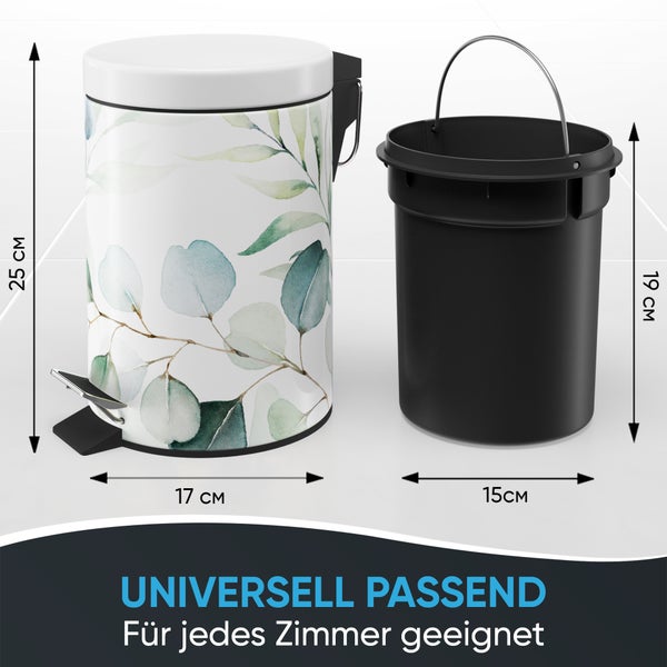 Sanilo Kosmetikeimer 3L mit Absenkautomatik Eukalyptus
