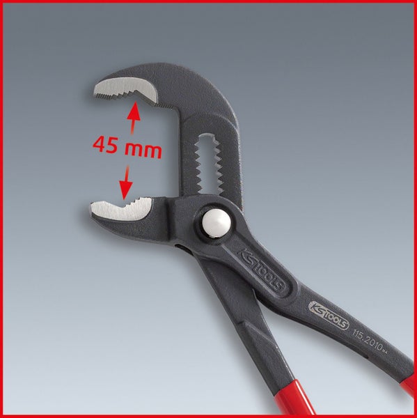 KS TOOLS Wasserpumpenzange mit Druckknopfverstellung 300 mm - 115.2012
