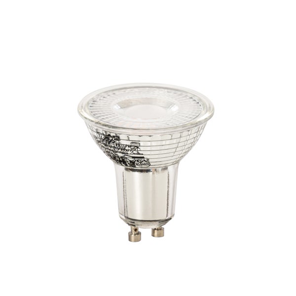 Lucide LED Reflektorlampe GU10, 3 Watt, 230 Lumen, 2700 Kelvin warmweiß, 230 Volt.