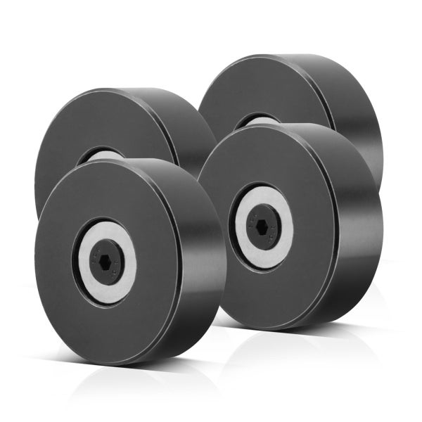 Magnet-Anschlag stapelbar 44 x 15 mm universell einsetzbar 4er Set