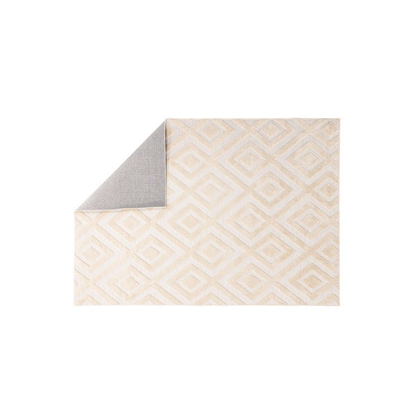 Pia Teppich 230x160cm Beige. 160 X 230 X 2 cm