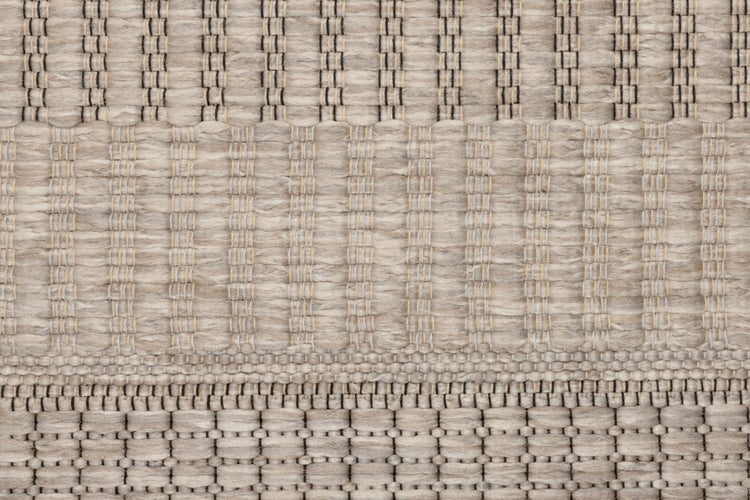 Handgewebter Outdoorteppich Mariella Nautral 190x290 cm