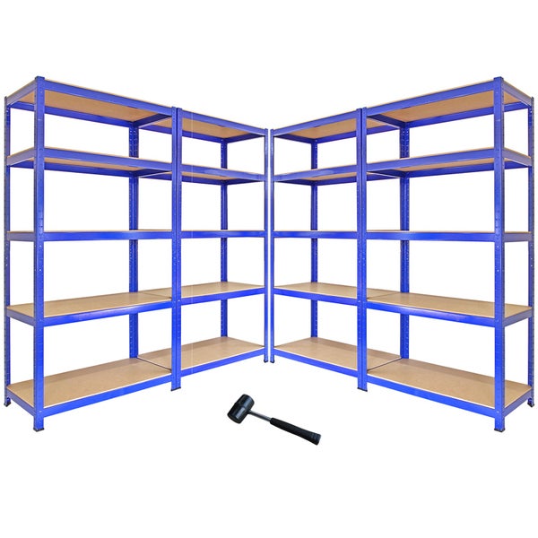 Monster Racking Sparangebot 4 x T-Rax Lagerregal 90cm breit