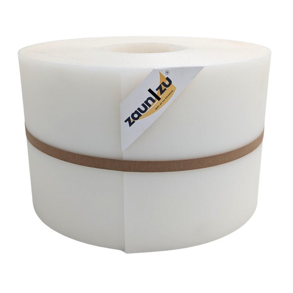 Zaunfolie auf Rolle mit Zaunlzu Logo