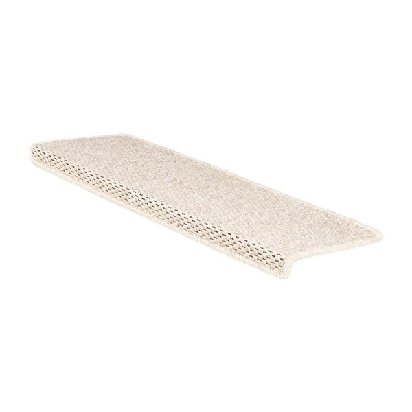 FLOORDIREKT Stufenmatte Kalkutta - Sisaloptik - Schlingenpol - Selbstklebend - Creme - Rechteckig - 23,5 x 65 cm