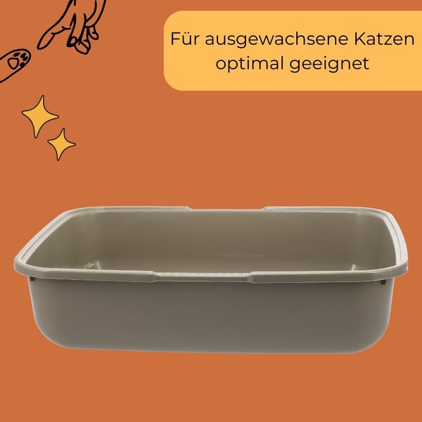 Katzentoilette für ausgewachsene Katzen