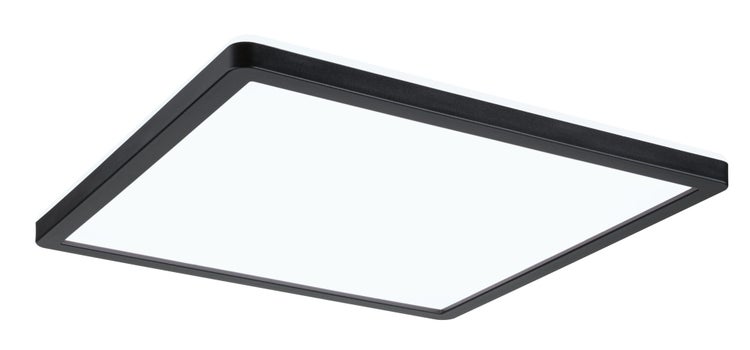LED Panel Atria Shine Backlight eckig 293x293mm 16W 1600lm 4000K Schwarz