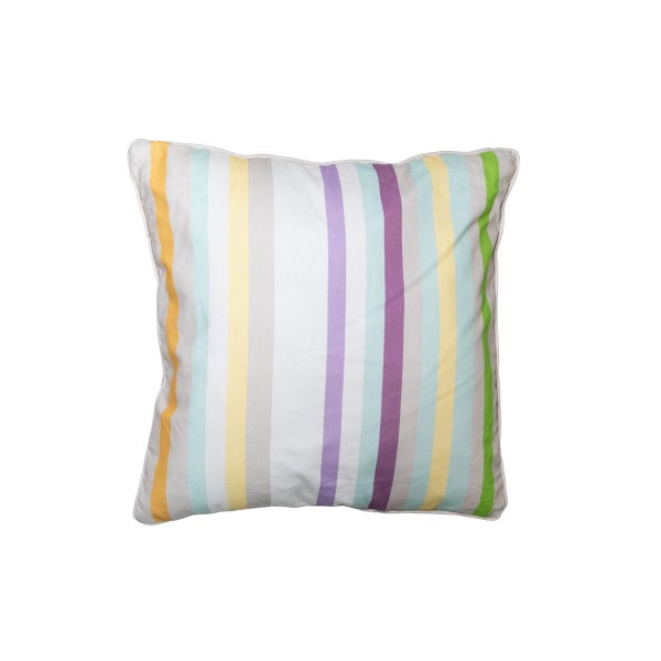 Dekokissen Righe lila - Ca. 50x50 cm - 4er-Set