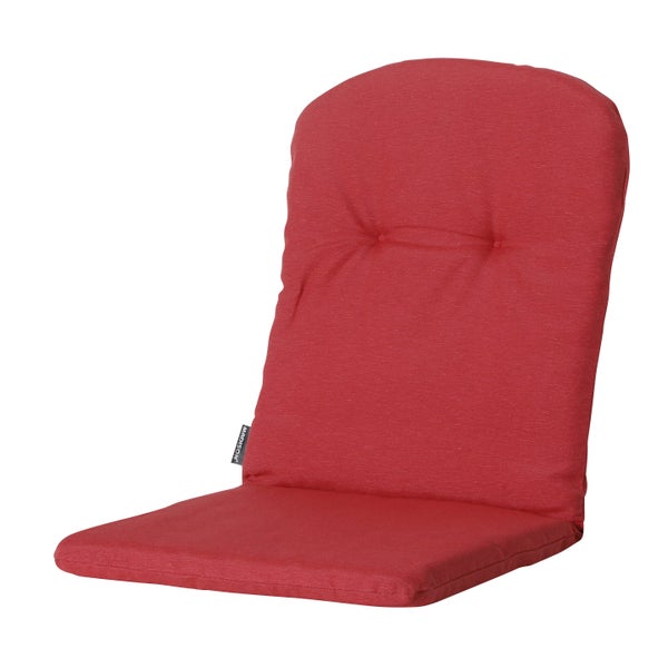 Stuhlauflage Stapelstuhl Panama ziegelrot - Ca. 96x45 cm - 4er-Set