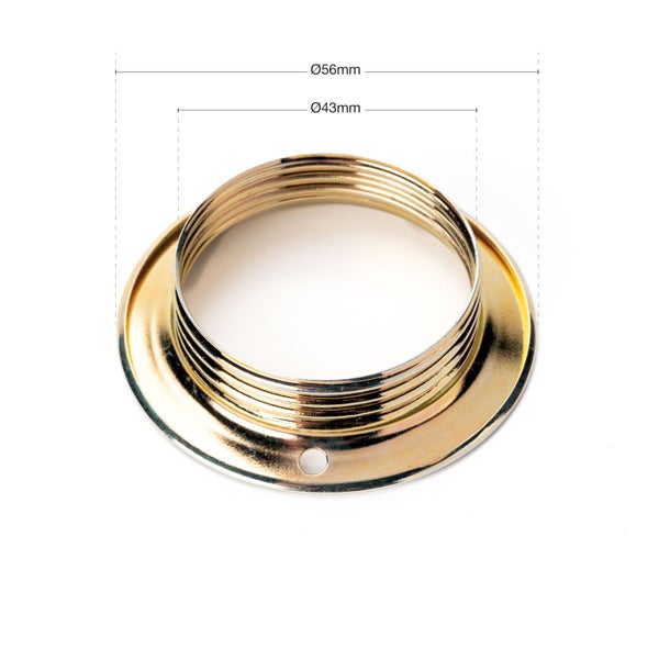 Orion Lightstyle Schraubring E27 Metall Messing