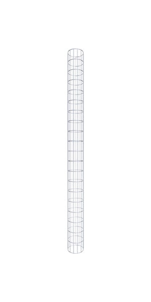 Gabionensäule Durchmesser 22 cm, MW 5 x 10 cm rund - Höhe: 2,00 m