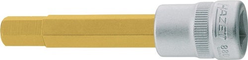 Hazet Steckschlüsseleinsatz 8801 3/8 6-kant SW 4 mm L 55 mm - 8801-4