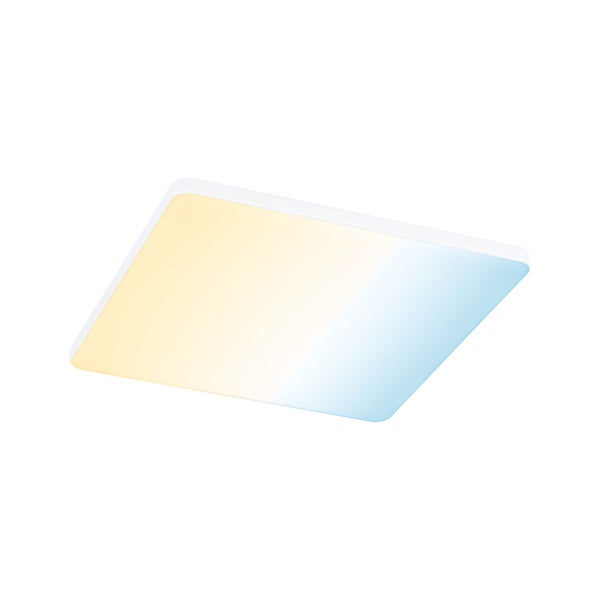 VariFit LED Einbaupanel Smart Home Zigbee 3.0 Veluna Edge IP44 eckig 200x200mm 18W 1400lm Tunable White Weiß dimmbar