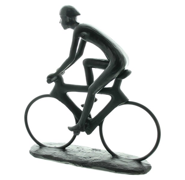 FRANK FLECHTWAREN | Rennfahrer Bike, POLYRESIN, 24 x 7 x 25,5 cm