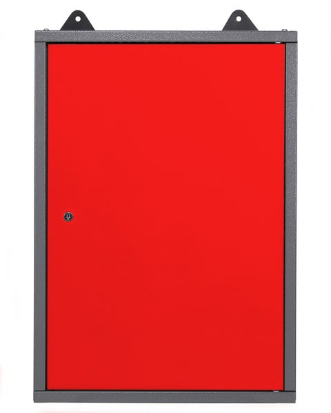 Ondis24 Werkstatt Set Schöpfer 240 cm 3 Schränke rot, Werkstatteinrichtung, Werkbank