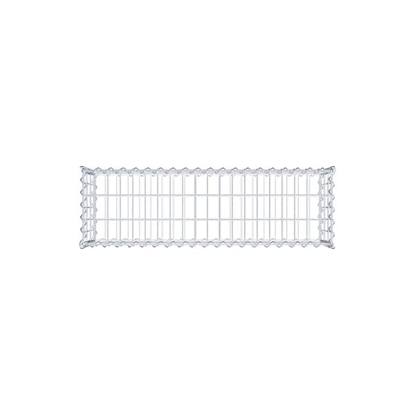 Gabione 100 cm x 30 cm x 30 cm (L x H x T), Maschenweite 5 cm x 10 cm, Spirale
