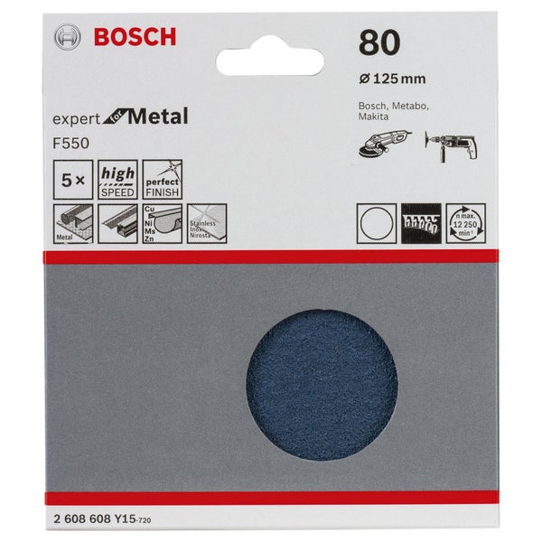 Bosch Expert Metall Trennscheibe, 125 mm Durchmesser