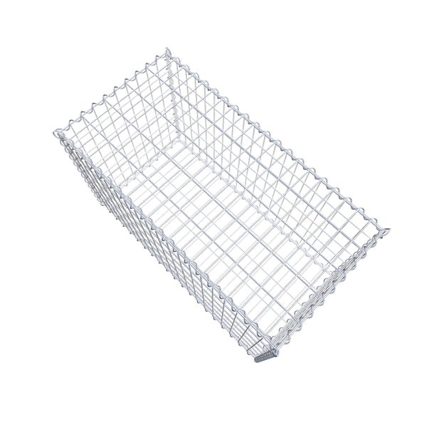 Gabione 100 cm x 60 cm x 50 cm (L x H x T), Maschenweite 5 cm x 10 cm, Spirale