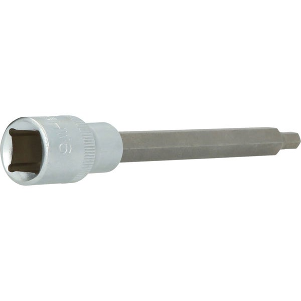BRILLIANT TOOLS 1/2 Innensechskant Bit-Stecknuss 140 mm lang 6 mm - BT022881