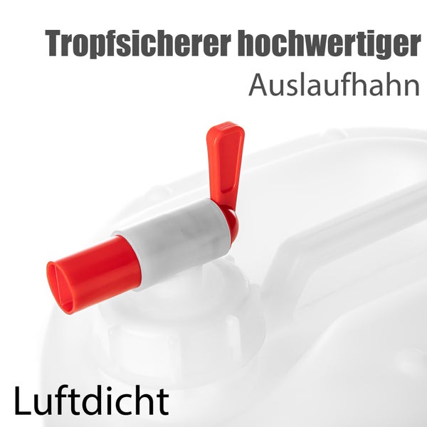 Auslaufhahn für Behälter