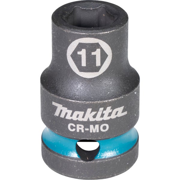Makita E-16075 Steckschlüssel 1/2 SW11 Impact Black kurz