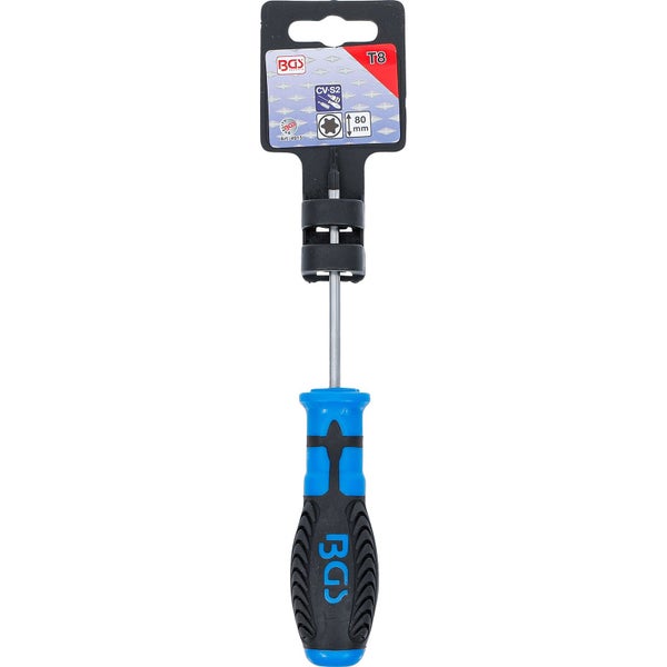 BGS Schraubendreher T-Profil (für Torx) T8 Klingenlänge 80 mm - 4915