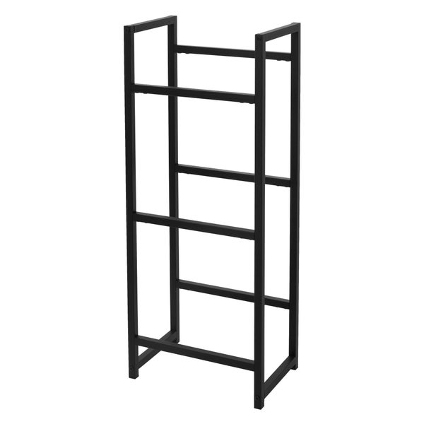 ML-Design 4er Set Getränkekistenregal für 3 Kisten, 47x31x116,5 cm, Stahl, freistehend, stabil, Standregal für Getränkekisten, Getränkeregal Kastenregal Kistenregal Getränkekistenständer Kistenständer