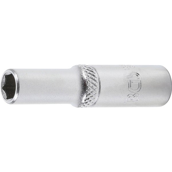 BGS Steckschlüssel-Einsatz Sechskant tief Antrieb Innenvierkant 6,3 mm (1/4) SW 1/4 - 10670