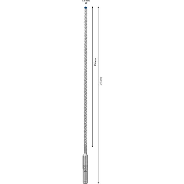 Bosch Expert SDS plus-7X Hammerbohrer 5 x 250 x 315 mm - 2608900063