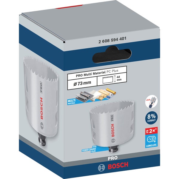 Bosch PRO Multi Material PC Plus Lochsäge 73 mm - 2608594401