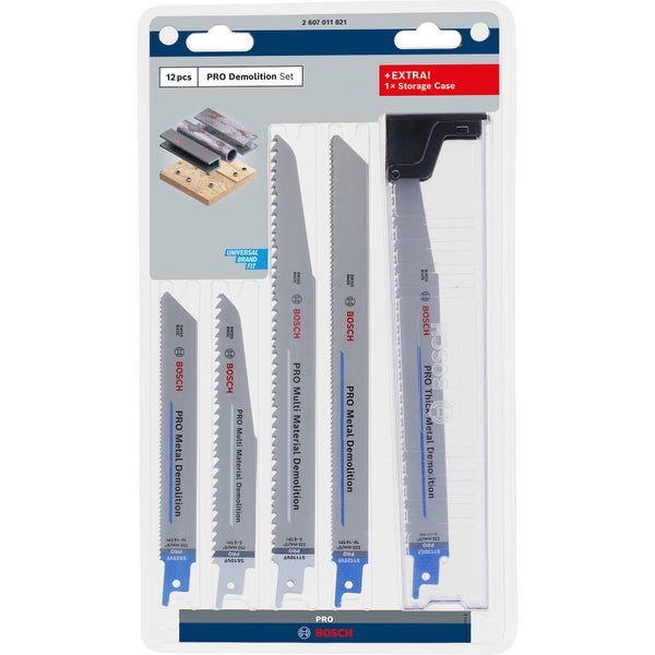 Bosch PRO Demolition Blade Set 12-tlg. - 2607011821