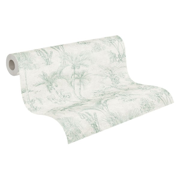 Tapetenrolle mit Dschungelmotiv