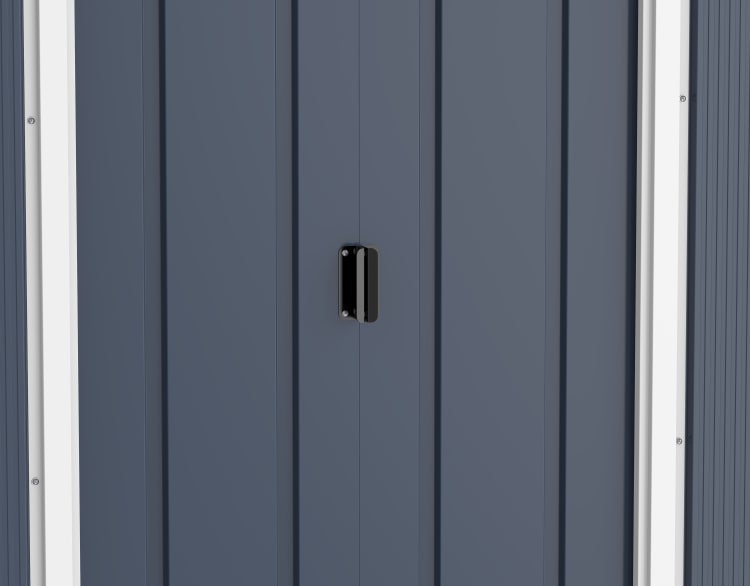 Metall Gerätehaus 202x174 Gartenhaus Schiebetüren