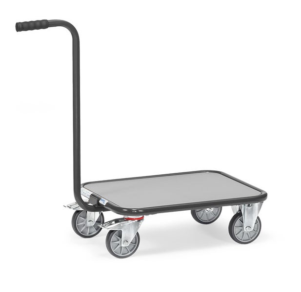 Plattformwagen mit Griff für den Transport von Lasten