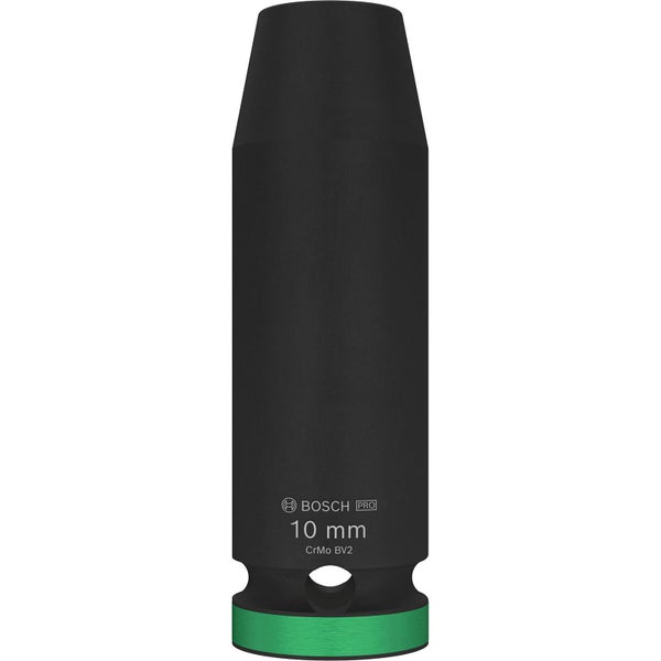 Bosch Professional Steckschlüssel, 10 mm, CrMo BV2