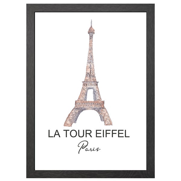 Tour Eiffel Paris Poster Im A2-Rahmen - Joyin