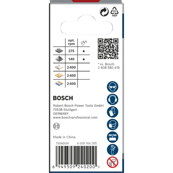 Bosch Verpackungsinformationen
