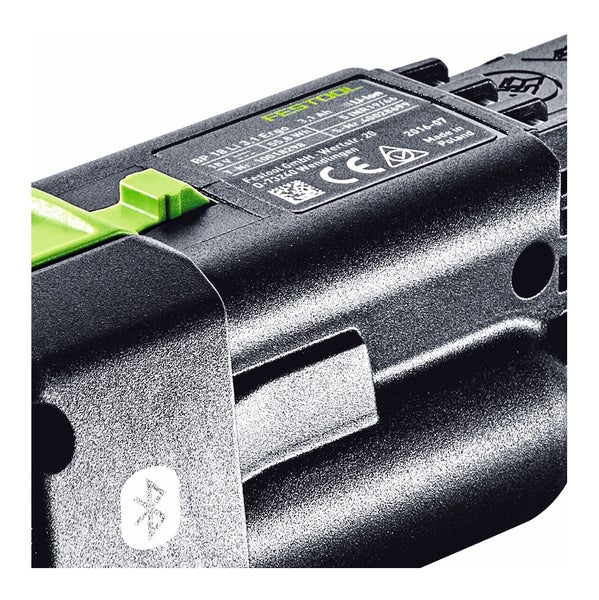 Festool Akku Set 4x BP 18 Li 3,0 Ergo I Akku 18 V 3,0 Ah / 3000 mAh Li-Ion ( 4x 577704 ) mit Ladestandanzeige