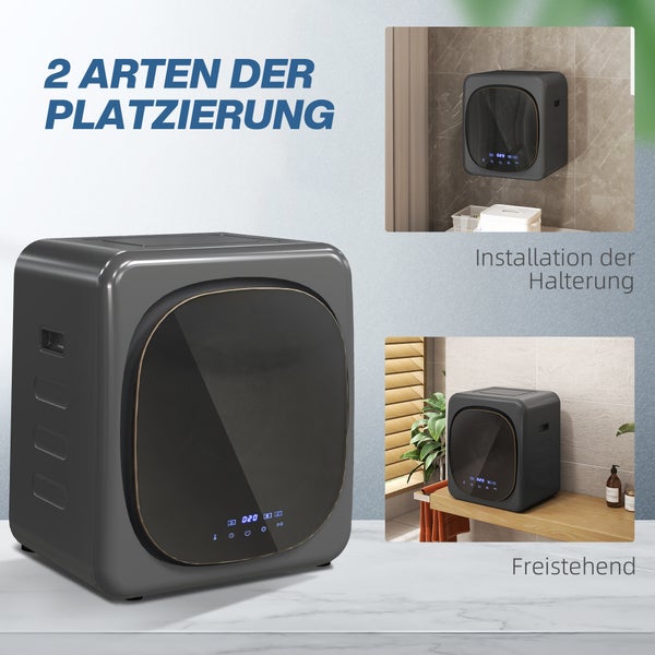 Gepolsterte Sitzbank mit Stauraum, Leinenbezug und Kissen