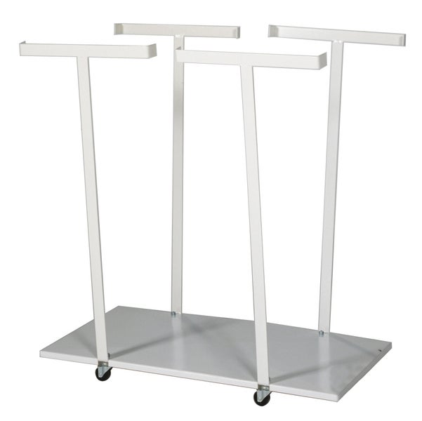 Kongamek Müllsackständer, weiß 820x450x900mm für 2x125l-Säcke