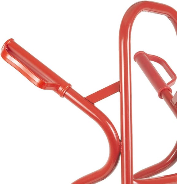 Sackkarre Trestles S04 Stahl | Treppensackkarre mit PU-Rädern & 250 kg Tragkraft | Rot | Profi-Transporthilfe Made in EU