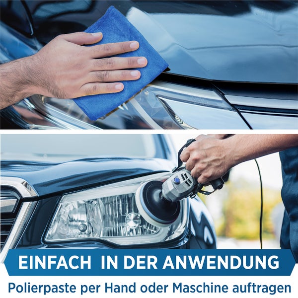 Prinox® 750ml Polierpaste I Politur für Acrylglas, Epoxidharz, Lacke, Gelcoat gfk, Chrom & Kunststoffe I Entfernt Mattierungen & Mikro Kratzer