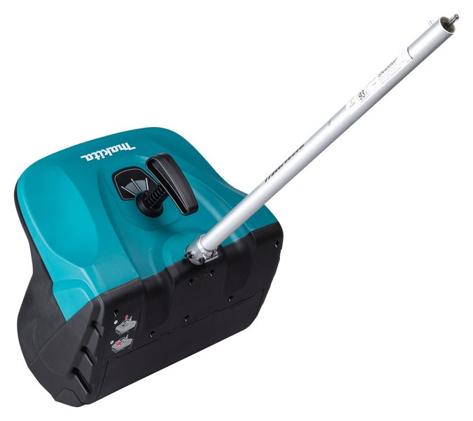 Makita Logo Kehrmaschine mit Griff