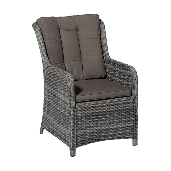 Gartenstuhlauflage Oxford Taupe – Ca. 95x46 cm