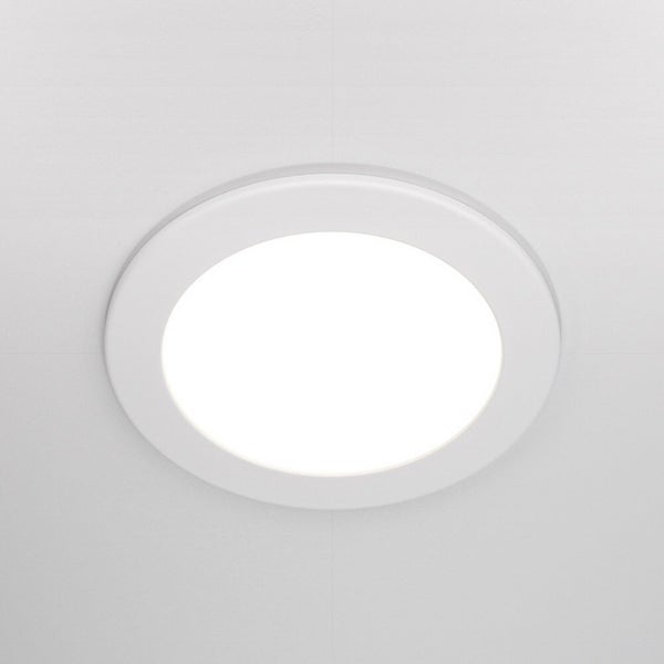 LED Einbauleuchte Stockton in Weiß 12W 1000lm IP44 170mm