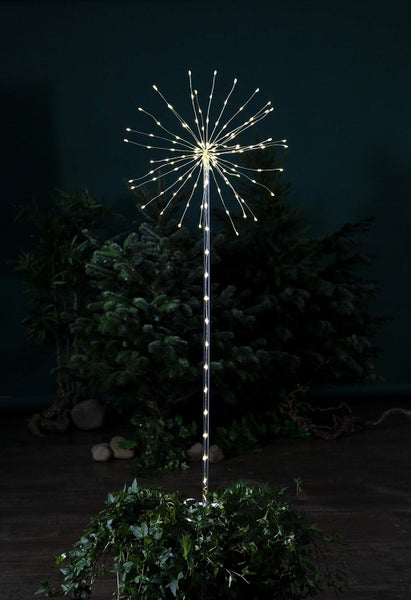 Dekorative LED-Gartenleuchte im Sternendesign