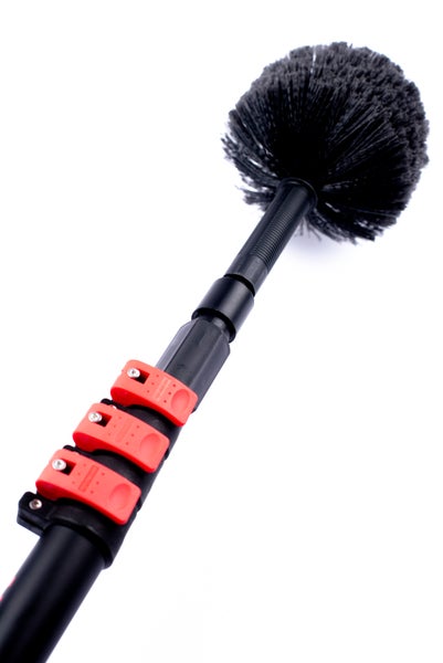 Teleskopstaubbürste mit ausziehbarem Griff