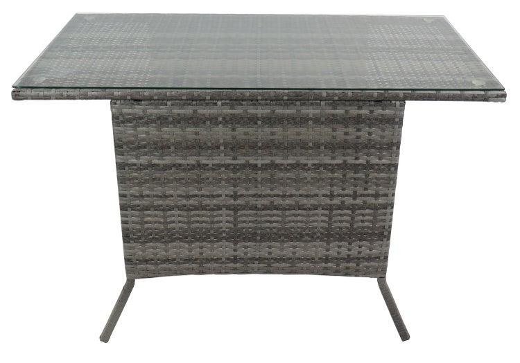 Rattan Gartentisch Balkontisch Raloso 114x64